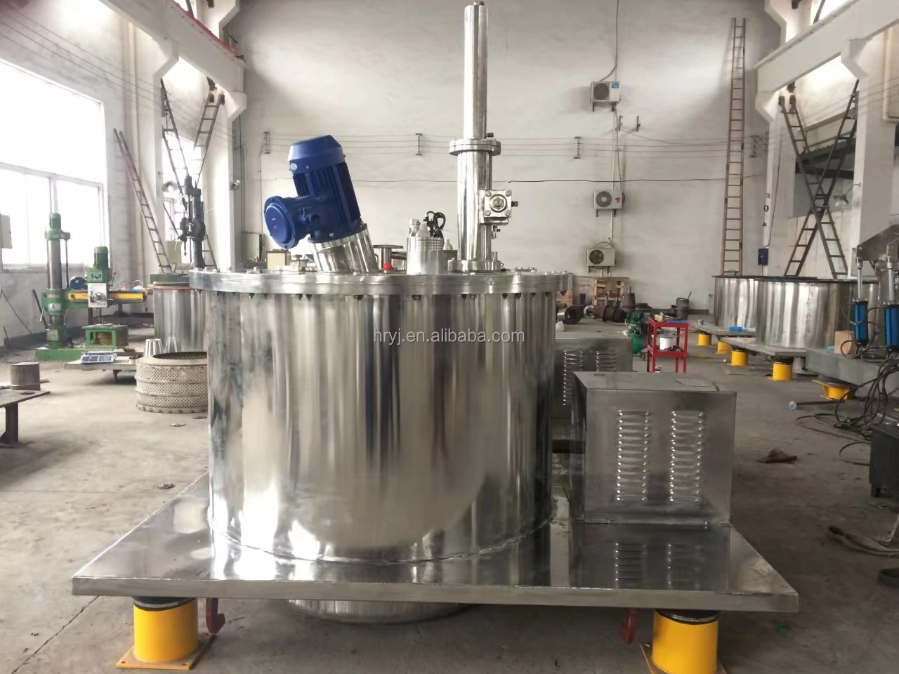 Hengrui plate centrifuge manufacturer wholesale PGZ automatic scraper under discharge centrifuge manufacture