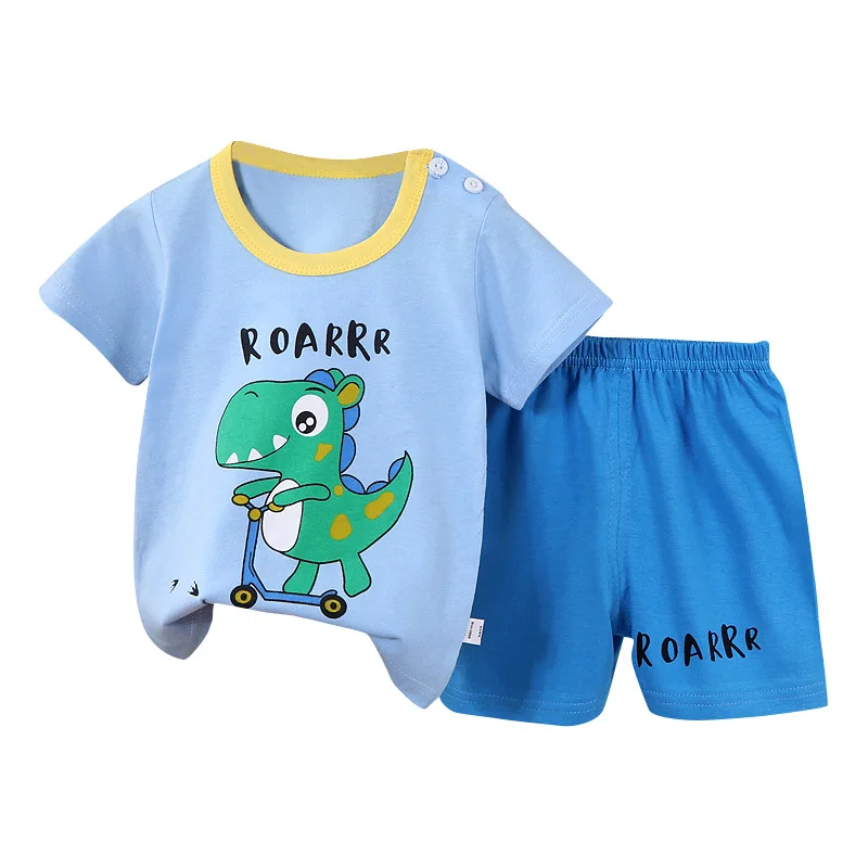 2024 New Style Baby Sets Clothes Two-piece Clothing Baby Clothes Set Kids Short Sleeve Clothing Sets Boy and Girl