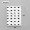 Tablero perforado mediano-Blanco 28*20cm