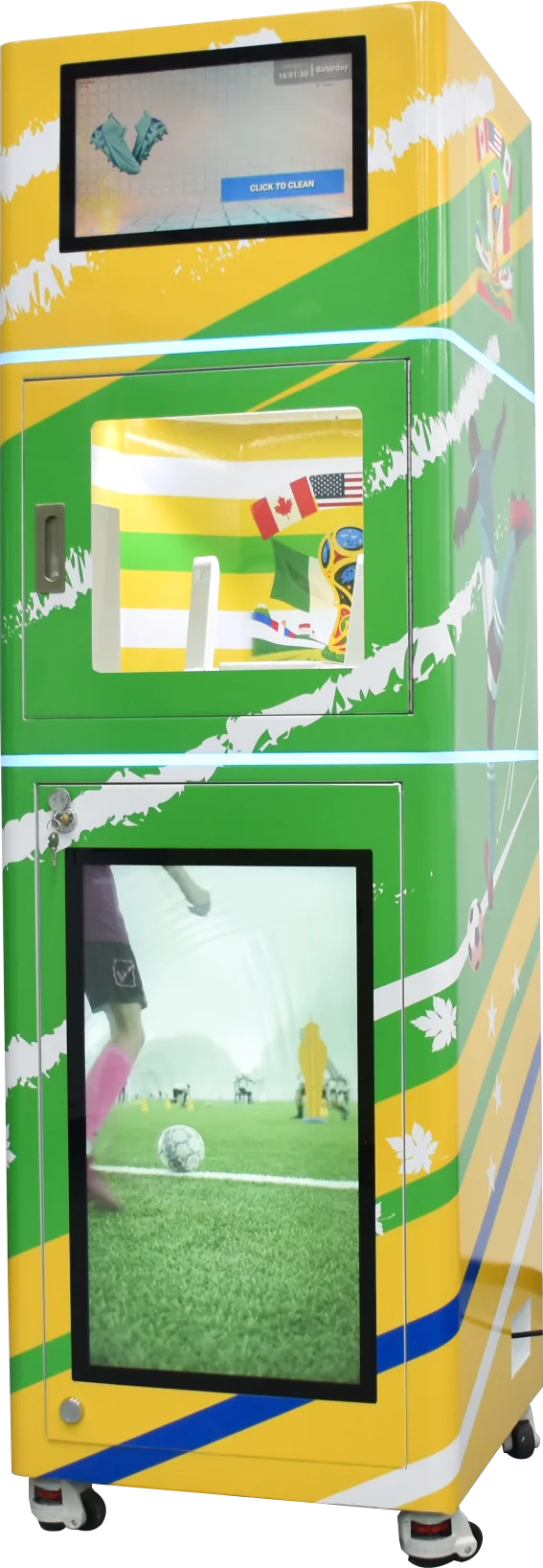 УМУС умна търговска машина за миене на обувки с УФ-С дезинфекция и сушене, високоэффективна автоматична машина за продажба