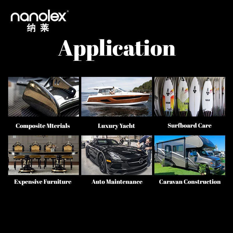 Nanolex 1200P Расширенный жидкий крем для лака ухода за автомобилем Воск ремонта