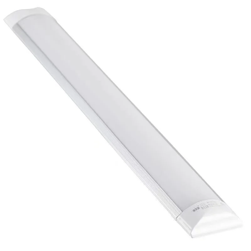 tubo a Striscia LED Amoeba Ultra Luminoso Risparmio Energetico 1,2 m Lampada Integrale Tre-Proof per Purificazione per Uso Domestico e in Magazzino in Ferro