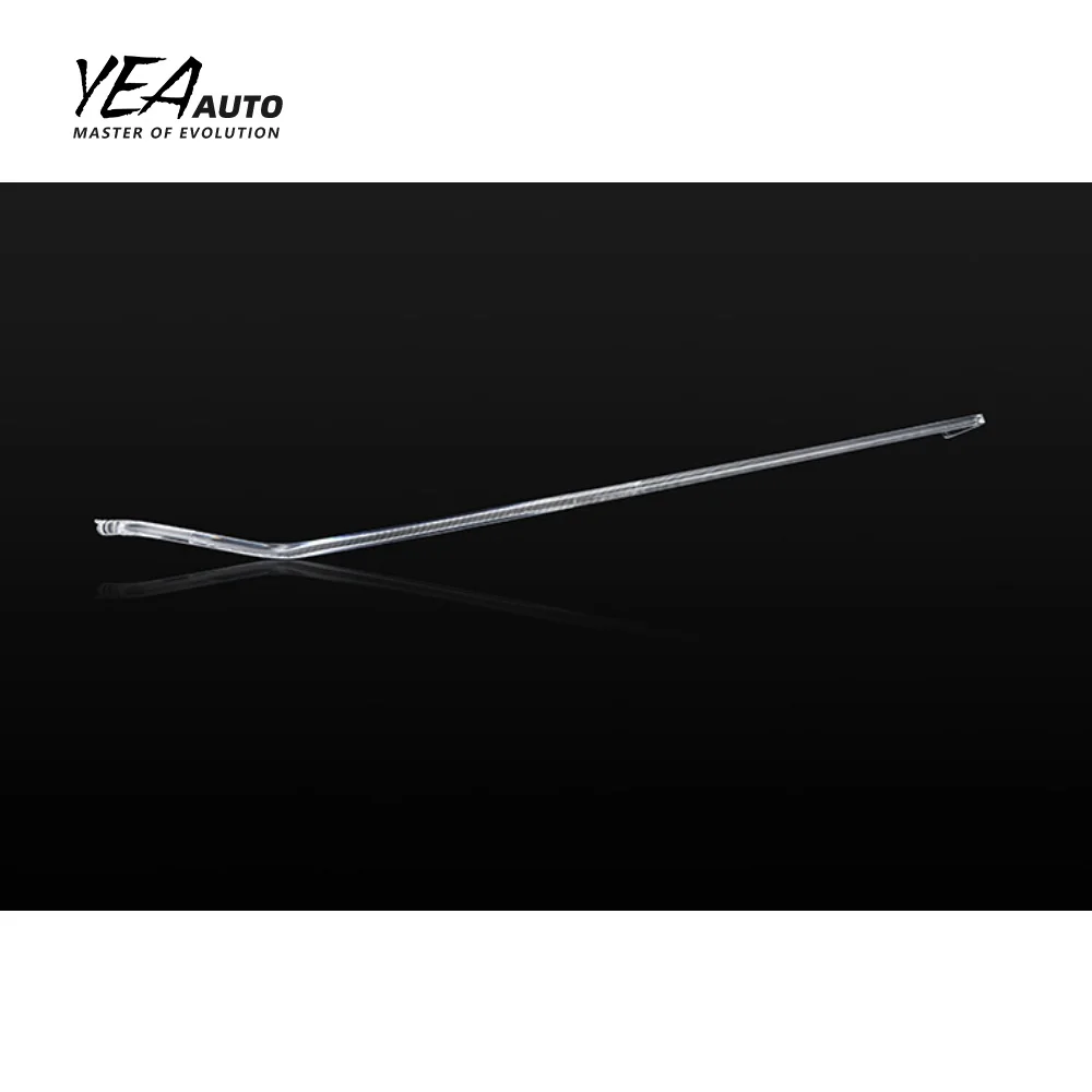 product headlight guide lights for audi a6 led tube 2016 2018 low configuration daytime running light guide angel eye light drl strip-15