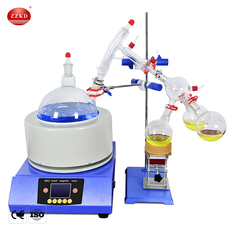 2l 5l 10L 20l Lab Vacuum C Bd Fractional Short Path Shortpath Distillation Equipment for Extraction
