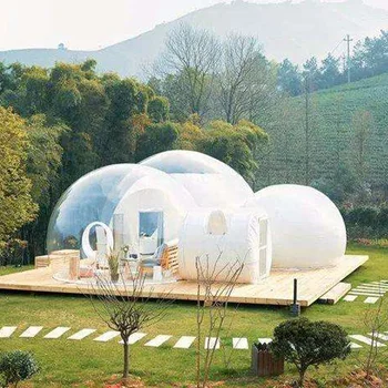 High quality foam dome prefabricated fiberglass geodesic modular house green house tiny house dome