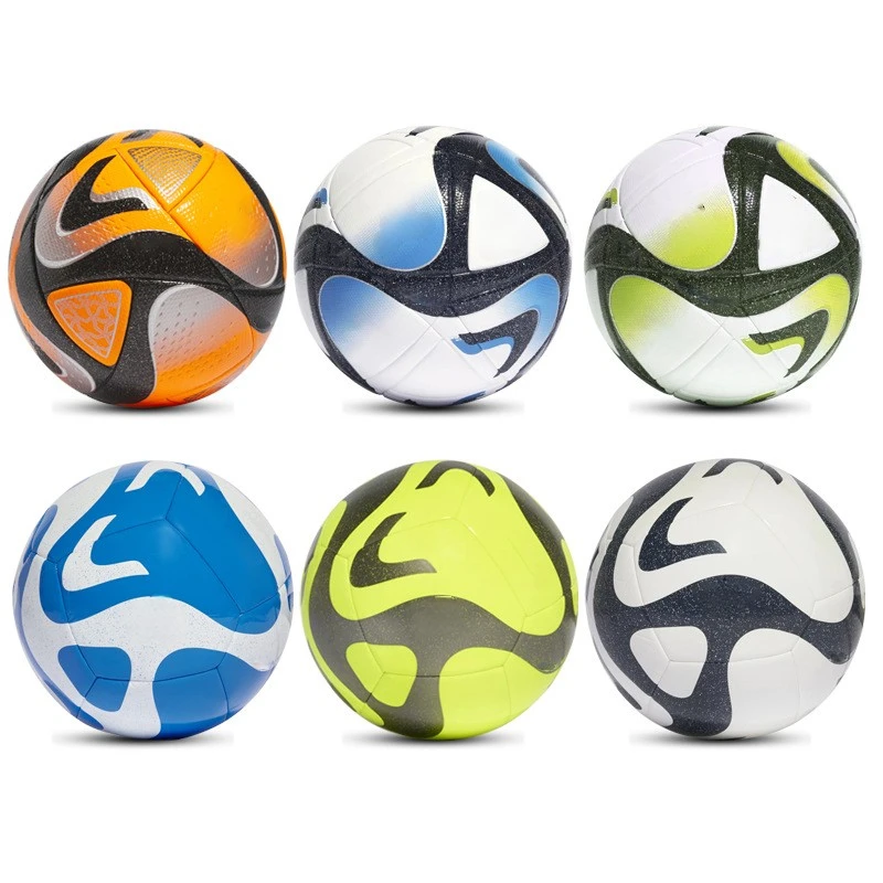 New Design Football Customize Soft Pu Size 5 Leather Soccer Balls Official Women