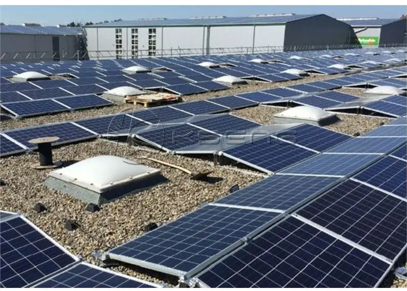 Kseng Solar Mounting System Flat Roof Aluminum Roof Mount Solar Racking ...