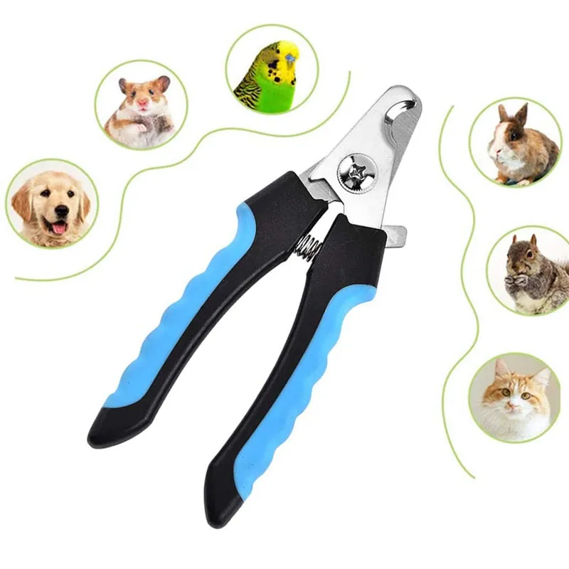 professional small and large dog cat nail clipper stainless steel pet nail clipper