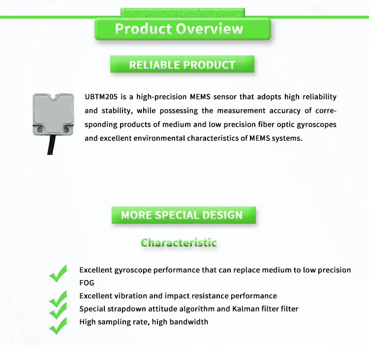 Univo Ubtm205y Antenna Stable Attitude Gyro Fog Navigation Inertial