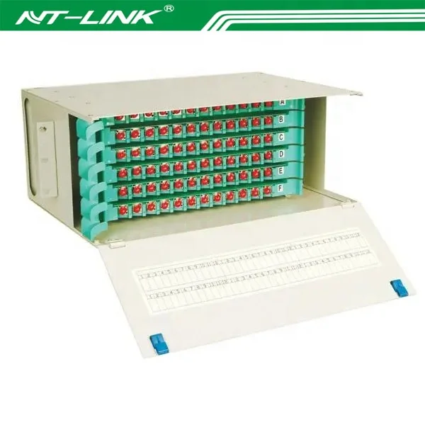 fiber optical distribution frame 96 core ODF fiber patch panel