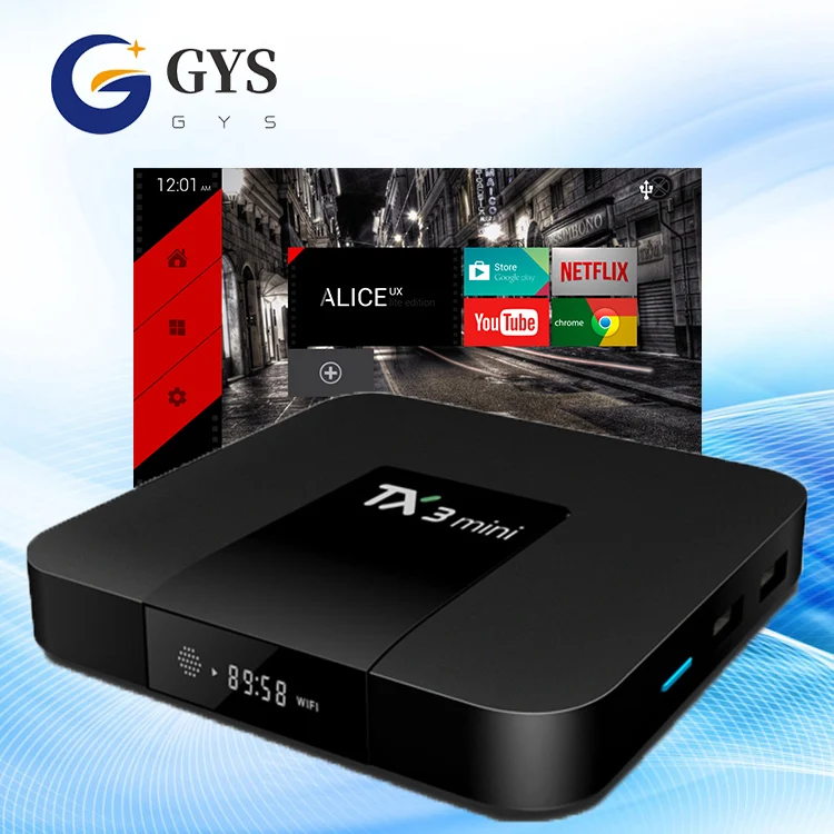 TANIX TX3 MINI Android 7.1 KODI 17.3 Amlogic S905W 4K TV Box 2GB/16GB WIFI  LAN 