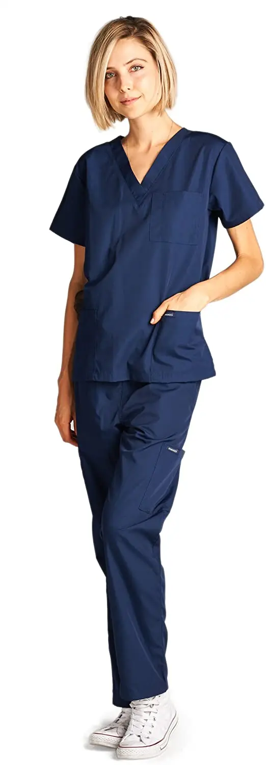 Hot Selling Top+pants Stylish Suit Nursing Men Women Jogger Nurse ...