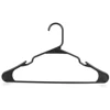 Black plastic hanger