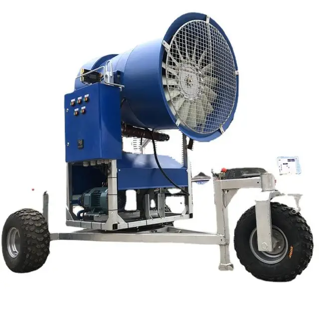 Automatic ski resort snow machine direct sales of large commercial snow machine mobile snow spray equipment