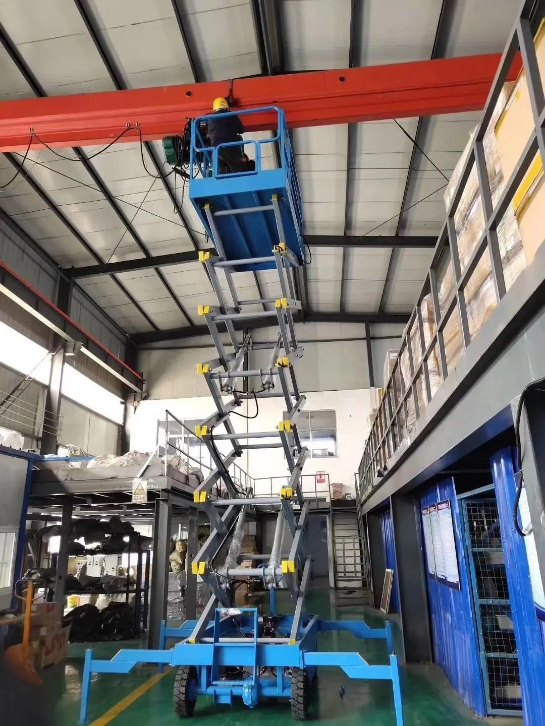 Featured Products Factory Price Hydraulic 6M Lift Height Electric Mobile Scissor Lift