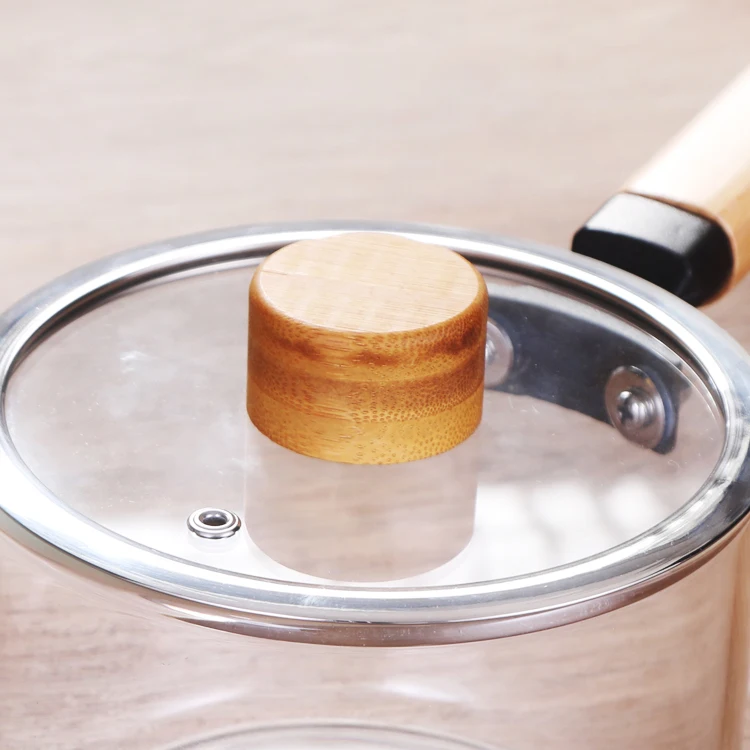 New Design Glass Saucepan with Cover Heat-resistant Handle Glass Cooking Pot_17