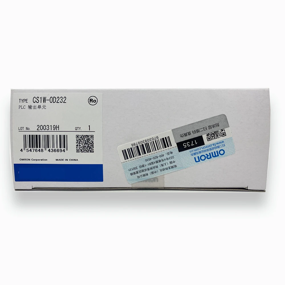 Venda quente PLC Controlador lóxico programable CS1 Unidades básicas de E/S Saída de transistores