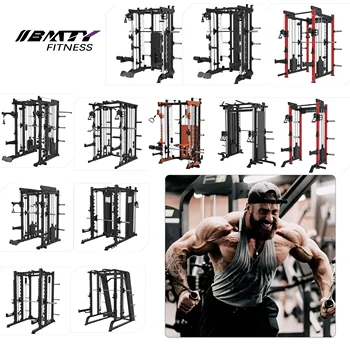 BM Commercial Comprehensive Training Machine, Multi-functional Fitness Equipment, Smith Machine Fitness Equipment