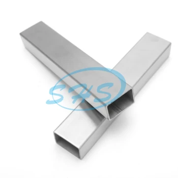 Foshan factory price stainless steel 201 304 316 tube for handrail top rail tube high quality custom rectangular pipe for pillar