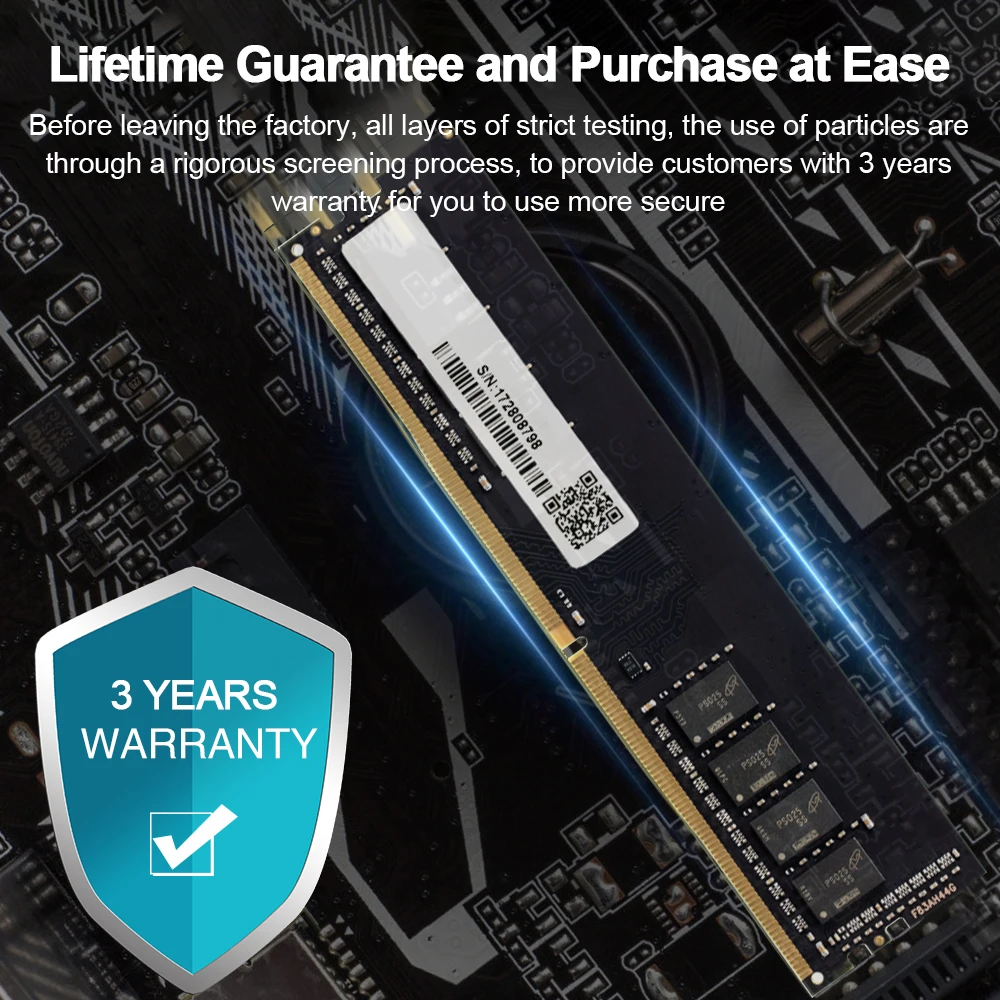 2666mhz Ram Speed 2400 Mhz Fast Speed PC RAM DDR4 4GB To 32GB For