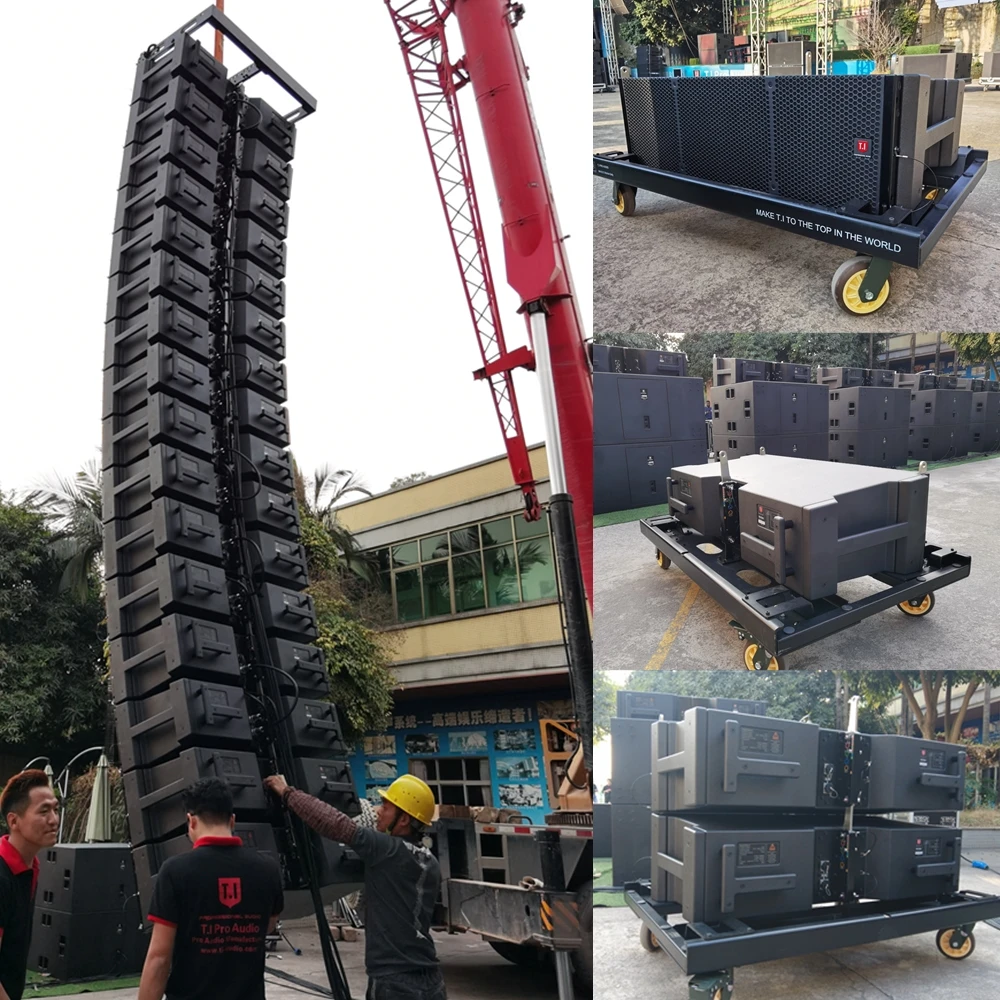 Sound Line Array Dual 12 Inch Line Array Speakers Sound System Big Events Outdoor  Line Array Speaker Design Pro Stage Speaker