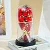 Rosso-1 (copertura acrilica+sacchetto regalo+batteria a bottone)