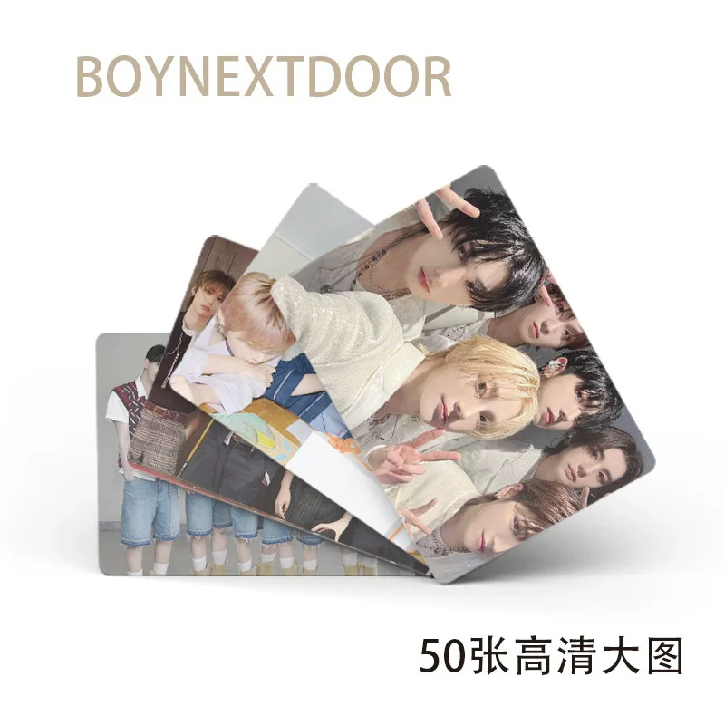 BOYNEXTDOOR SHOPEE kpopmerch 60枚 KPOP Boynextdoor Laser Photocard - High Quality Collectible