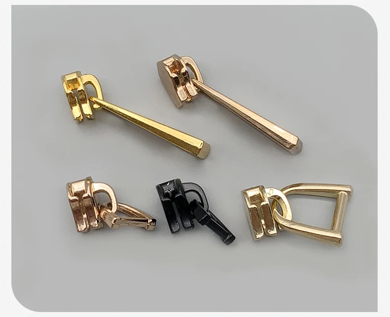 Custom Zip Puller,Garment Metal Zipper Puller Slider Brand Logo,Bag