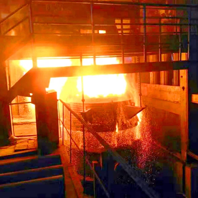 50 Ton Ladle Refining Furnace Melting Solution Steel Making Electric