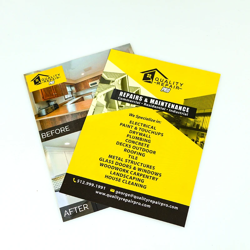 Оптовые дешевые листовки/складные/меню/печать