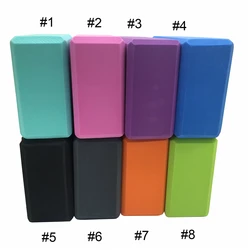 Увеличить гибкость фитнес два тона мышцы стрейч 9x6x3 'eva Йога кирпич удобные eva мягкий блок пены