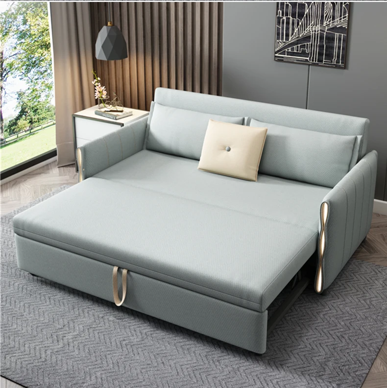 Sofa Cum Bed Multifunction Collapsible Storage Dual Purpose Lazy Sofa ...