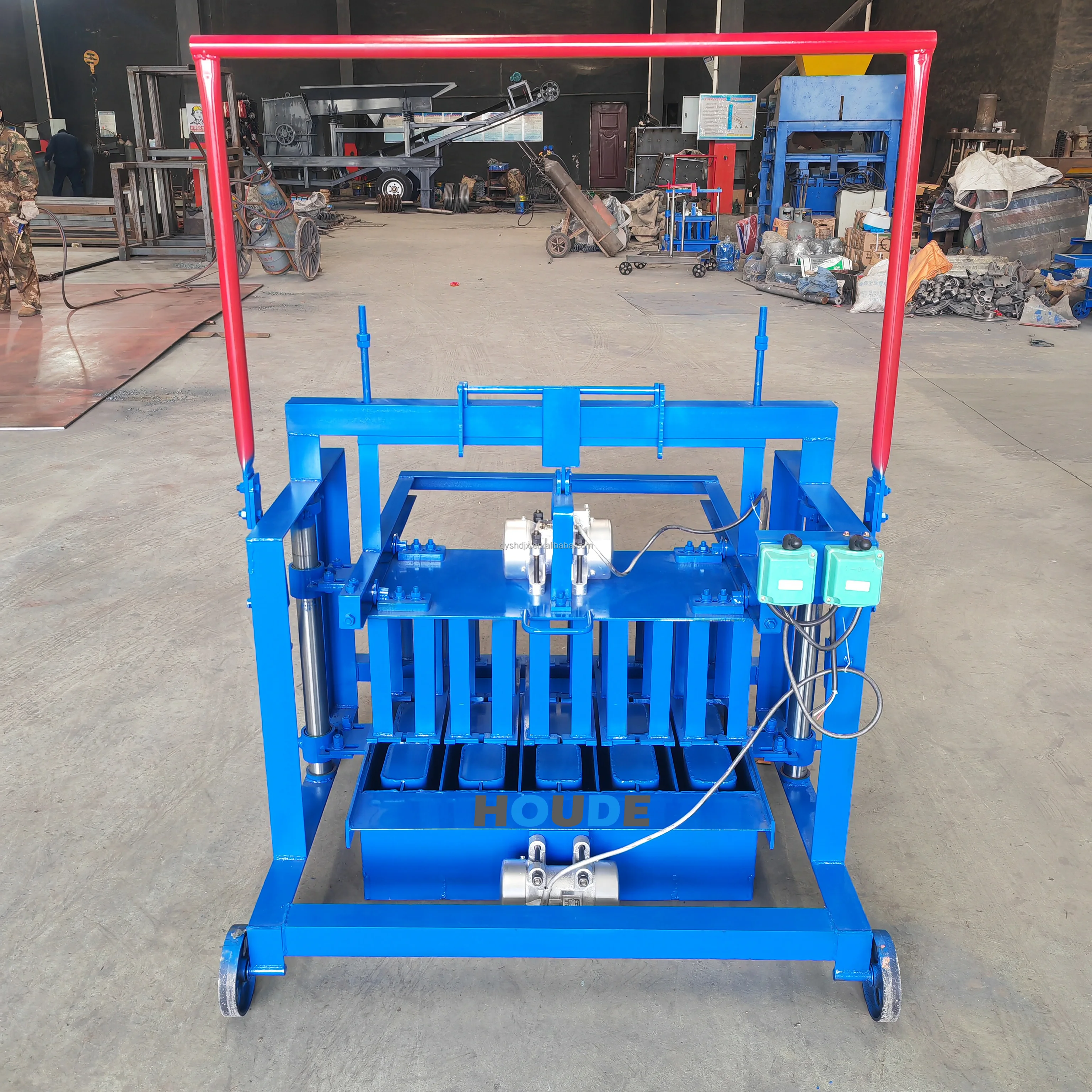 Mobile Electric Block Making Machine - Efficient Bricks
