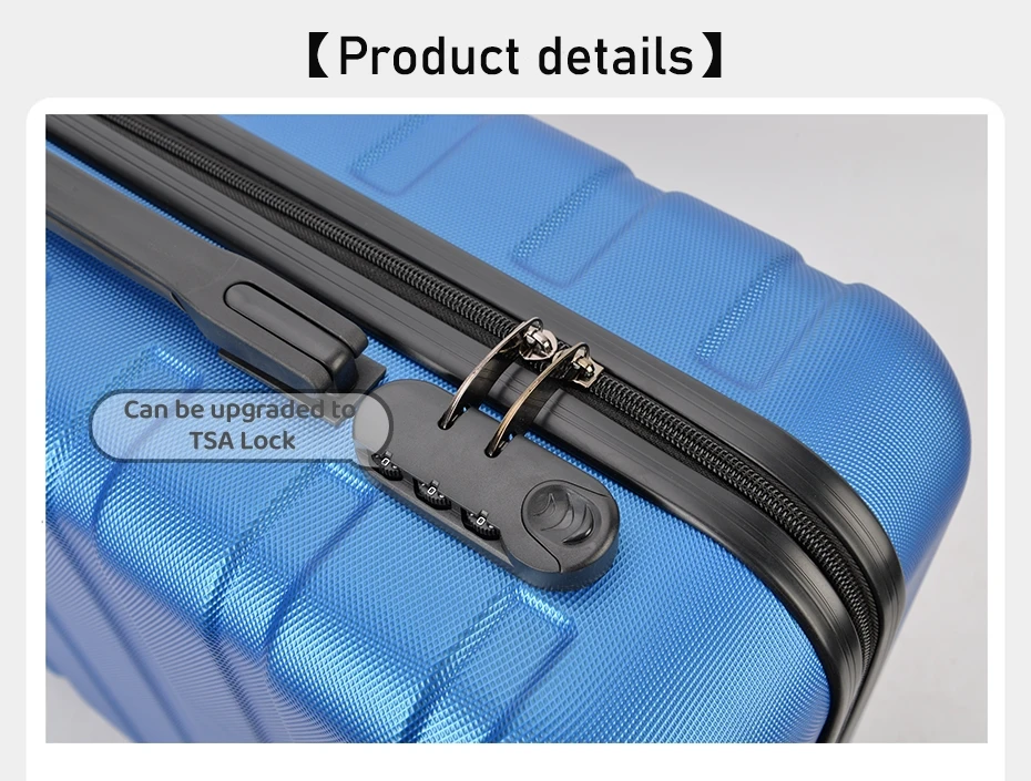 Abs Hand Waterproof Hard Case Cheap Trolley Travel Bags Luggage Sets