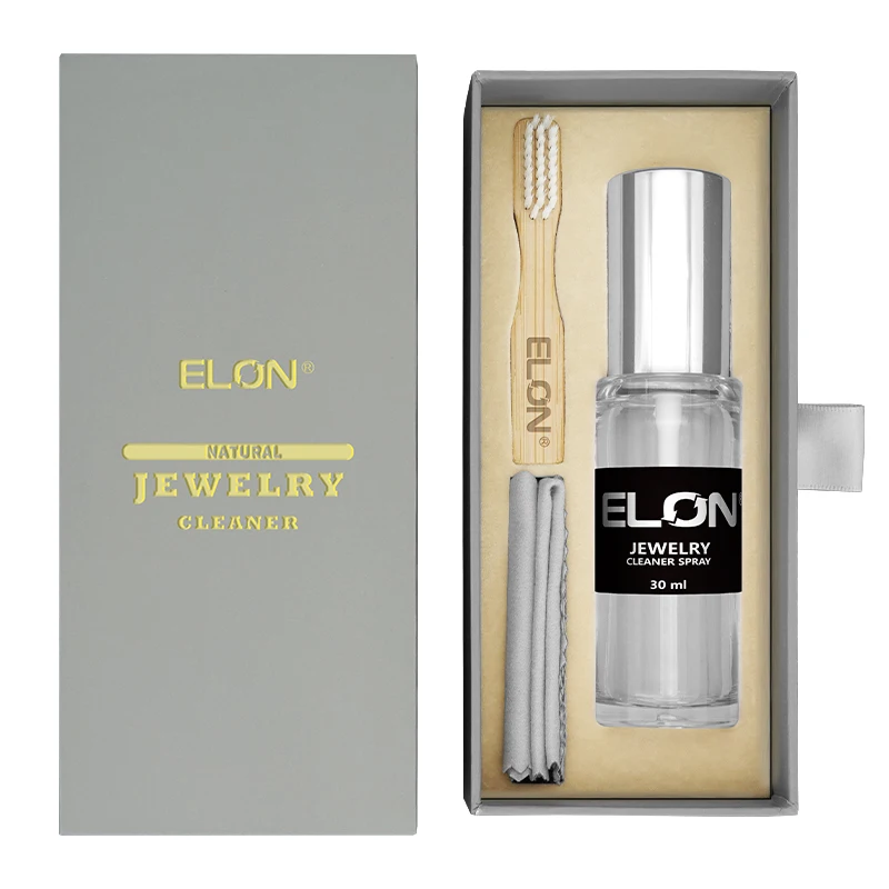 Non Toxic Natural 30ml Jewelry Cleaning Spray Watch Cleaner Kit Jewelry
