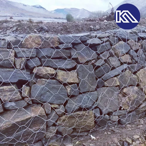 Factory Prices Pvc Coated Galvanized Gabion Wire Mesh Hexagonal Gabion Basket Wall Gabion Box