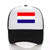 Netherlands flag-black