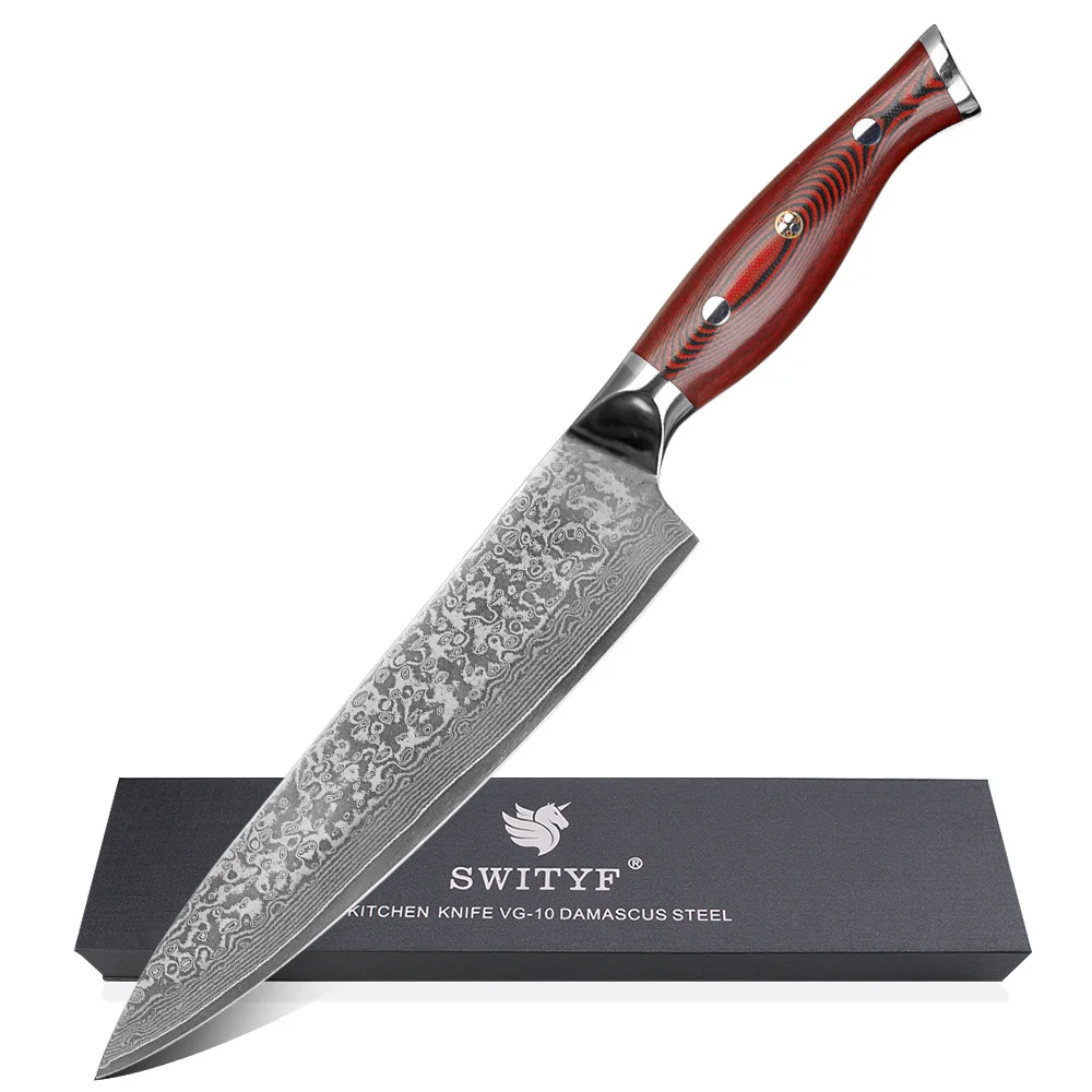 SWITYF Best Custom Handmade Damascus Knife