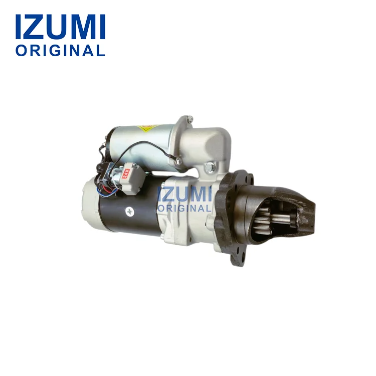 IZUMI ORIGINAL diesel part 24V 11T 11KW Starter Motor 4396011 4396012 For Cummins QSK23