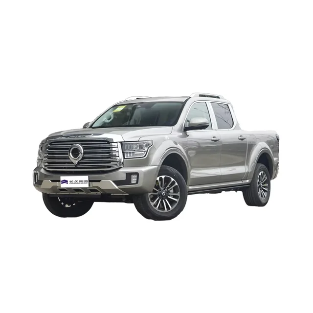 China Great Wall Shanhai Cannon Factory Direct All-Wheel Drive 3.0t V6 4x4 Gasoline Pickup Truck New Automatic R18 Left