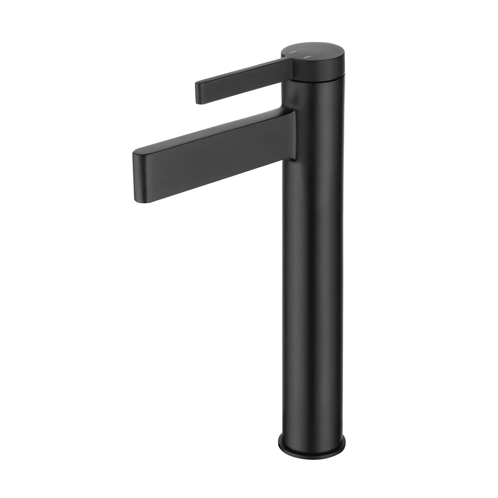 New Black Basin Faucets Bathroom Taps Single Lever Hot And Cold Brass - View #10