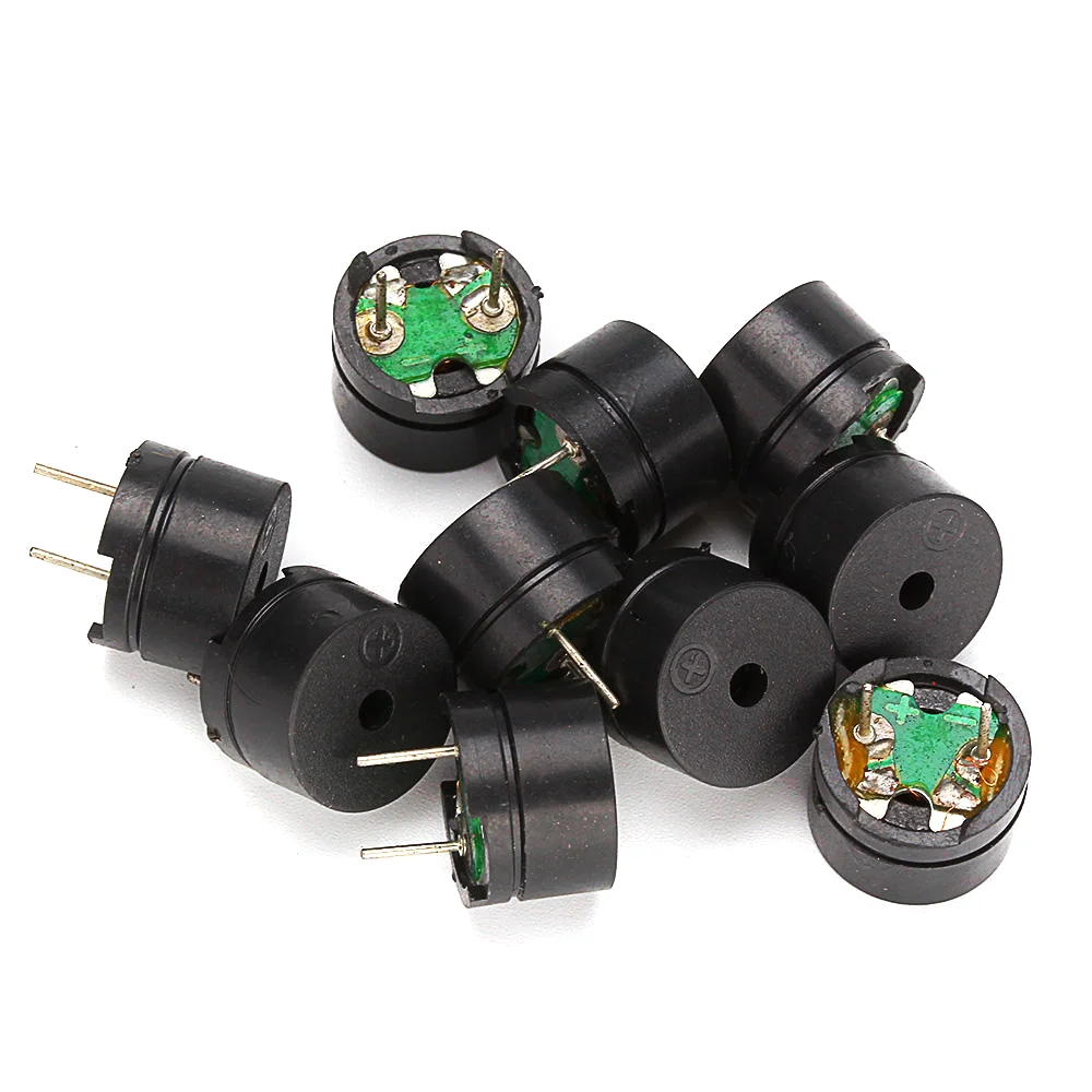 Produktbild von Piezo-Set – 20 Passive Summer, 12x8,5 Mm, 5-12 V, 90 DB, 2048 Hz – Für DIY, Spielzeug, Alarme & Sensoren