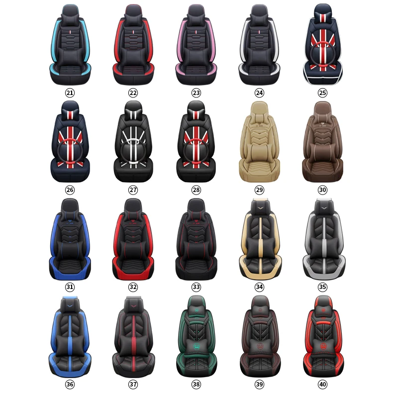 Car Accessories Luxury Breathable Seat Cover 5d Four Season Universal