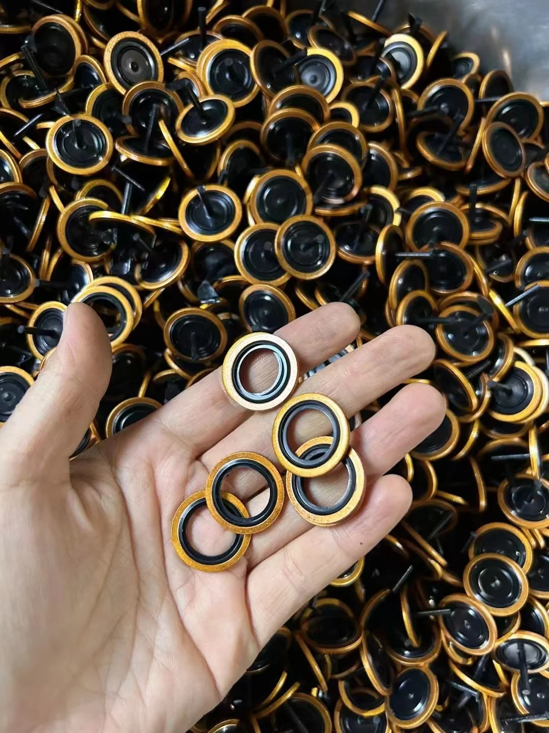 Metric Bsp Threaded Hydraulic Self-centering Bonded Seal Sealing Washer ...