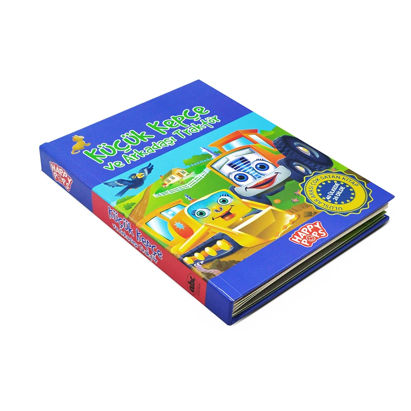 Professional Factory Hardcover Book Printing Custom Drawing Colorful Cover Children's Board Book Baby 3D Pop up Book