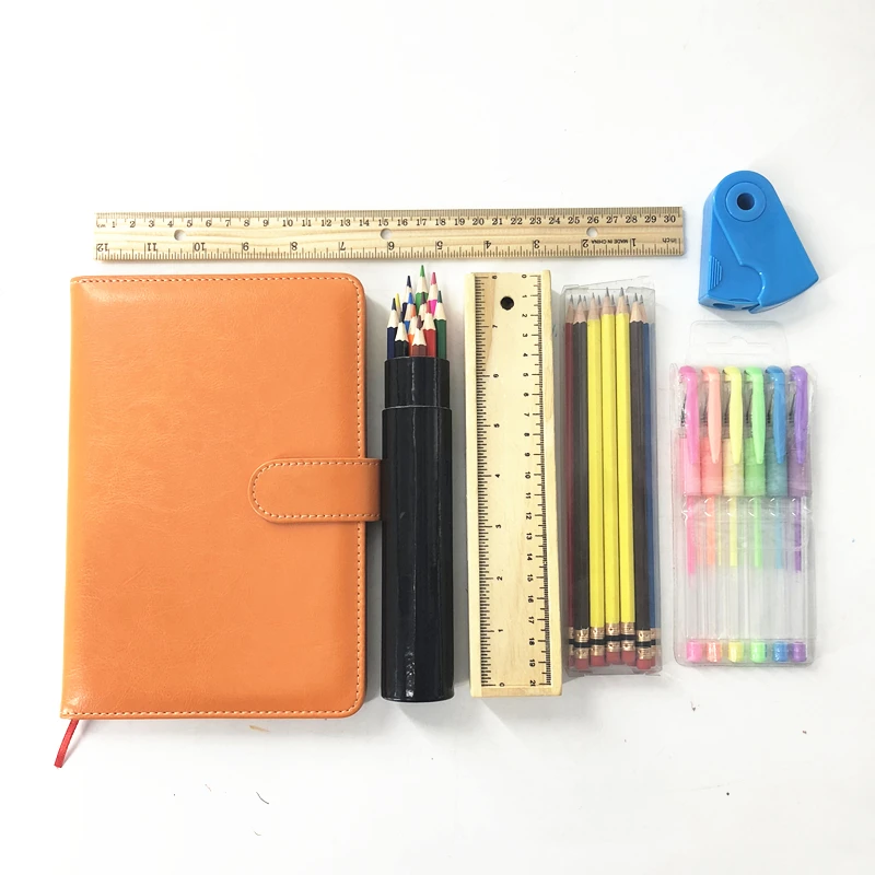 
Назад в школу Художественный набор канцелярские товары офисный детский мультяшный Канцелярский набор 