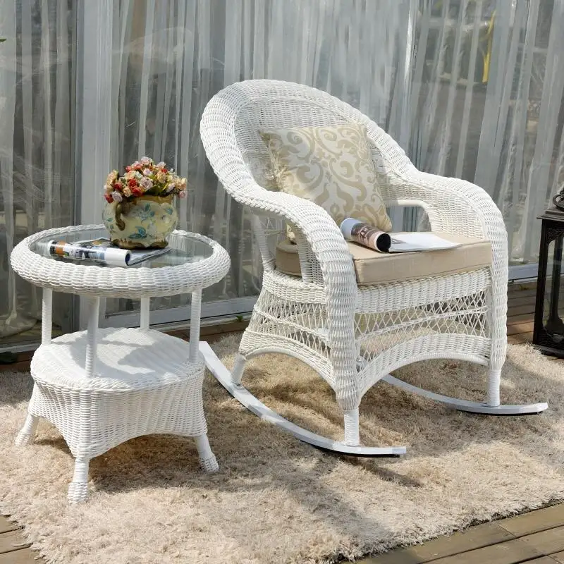 Solid Wood Rocking Chair Stylish Comfortable Seating