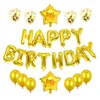 Set di Palloncini Oro per Compleanno