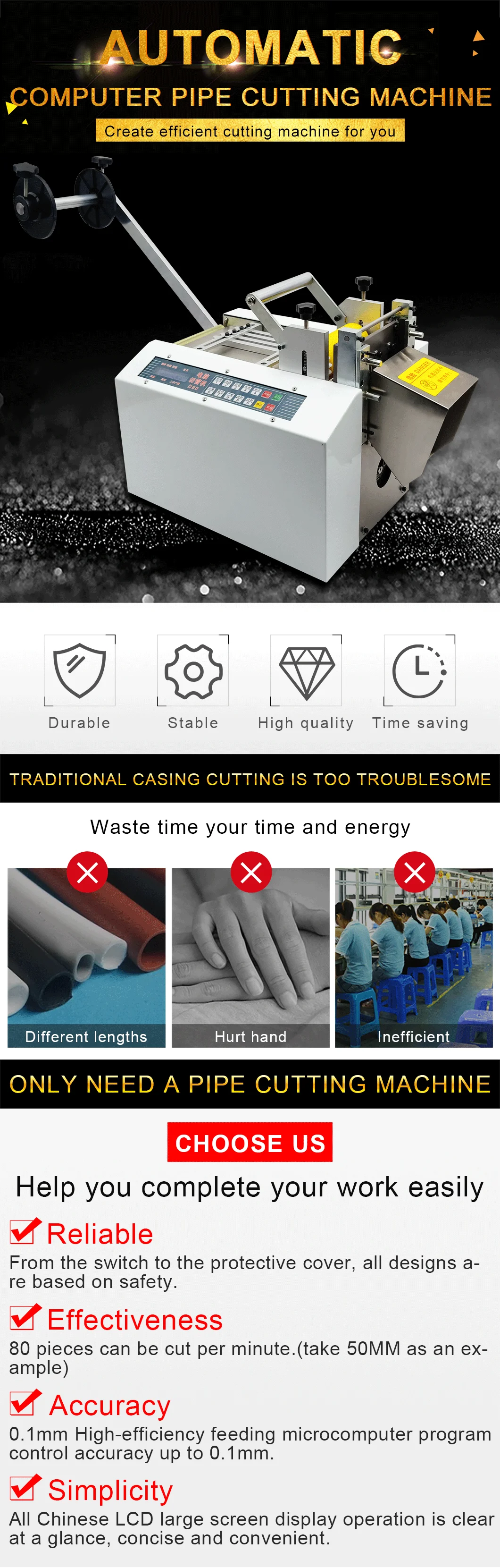 3q Automatic Heat Shrink Tube Cutter Machine Buy Heat Shrink Tubing