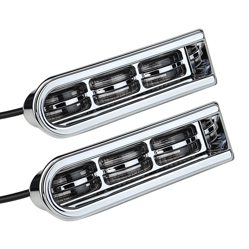 Motorcycle Rear Saddlebag Accent LED Light Insert Filler Support Fit For Touring Road Glide 2014-2020